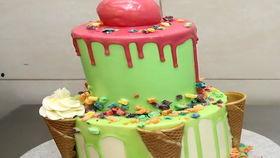 网红皇冠羽毛蛋糕大全,创意无限的美味盛宴