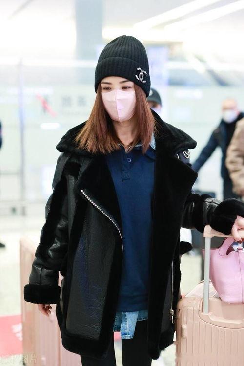 皮毛一体明星街拍,明星街拍演绎时尚新篇章